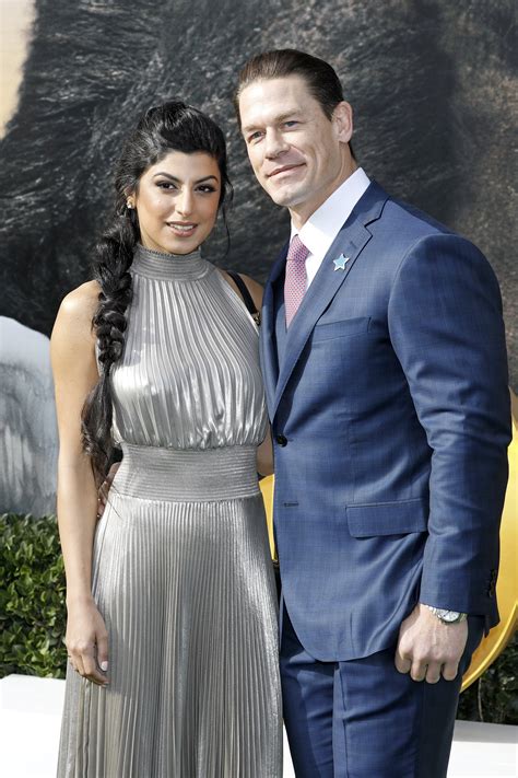 jonh cena wife|john cena second wife shay shariatzadeh.